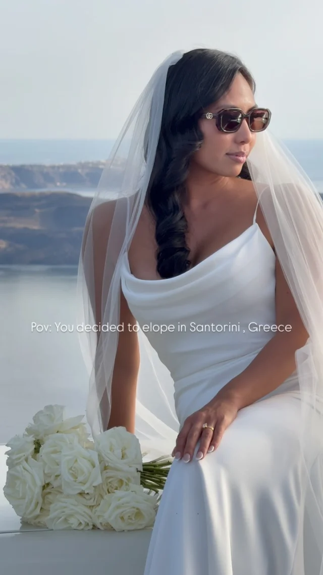 D&Z Here’s to a joyous life together as you embark upon this love - filled journey!

#santorini #santoriniwedding #santorinivideographer