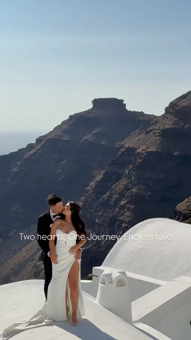 Two Hearts , One Journey, Endless Love 
T&C it was a delight filming your elopement in Santorini island! 

#santorinivideographer #santorini #santoriniwedding